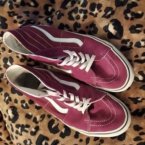 Vans hi-top purple men's 12